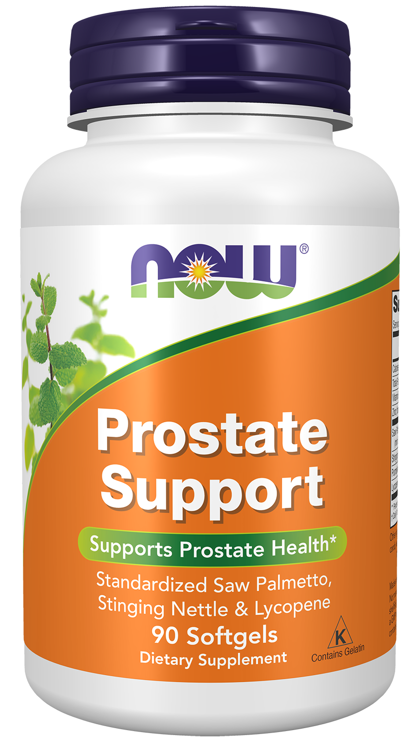 NOW Supplements, Prostate Support w/ Standardized Saw Palmetto, 90 Softgels