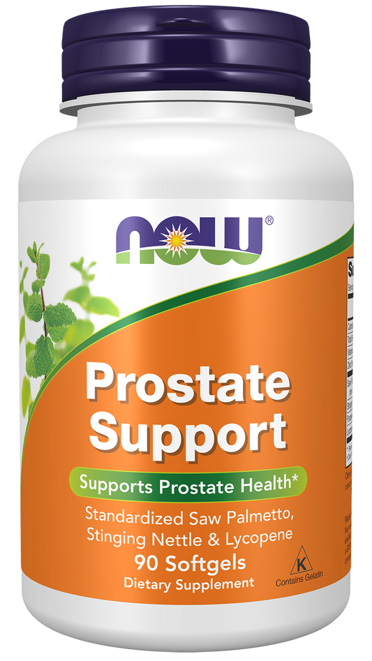 NOW Supplements, Prostate Support w/ Standardized Saw Palmetto, 90 Softgels