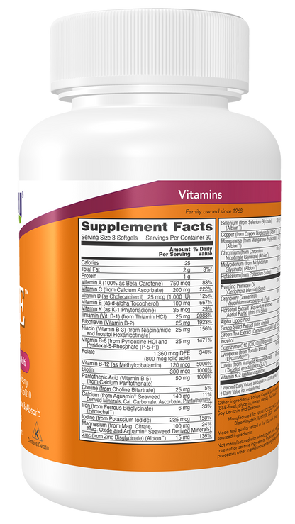 NOW Supplements, Eve™ Women's Multivitamin, 90 Softgels