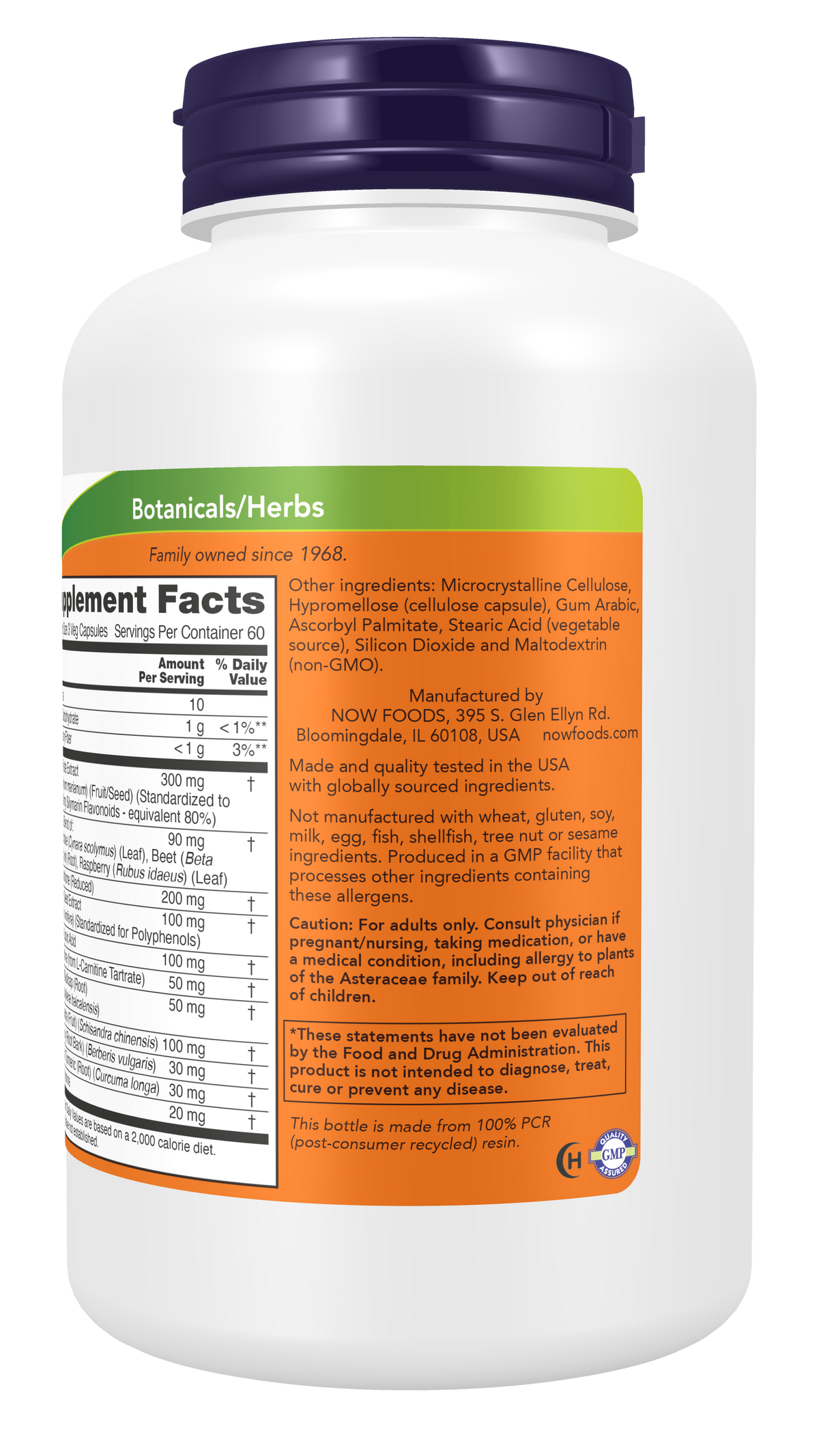 NOW Supplements, Liver Refresh™, with Milk Thistle Extract, 180 Veg Caps