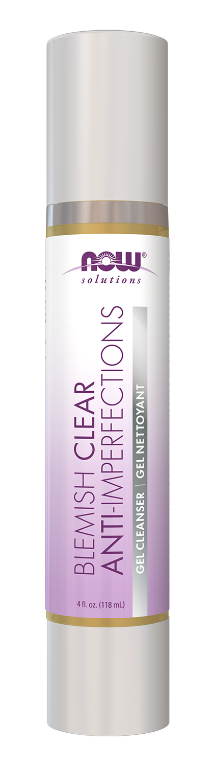 NOW Solutions, Blemish Clear Gel Cleanser, Cleans Pores, Purify, 4 fl. oz