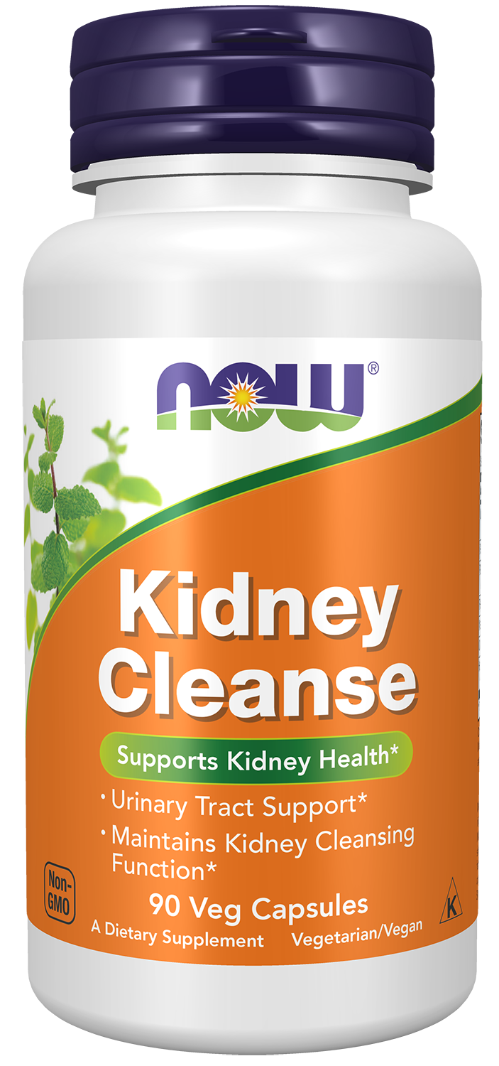 NOW Supplements, Kidney Cleanse with Uva Ursi, Parsley Seed, 90 Veg Caps