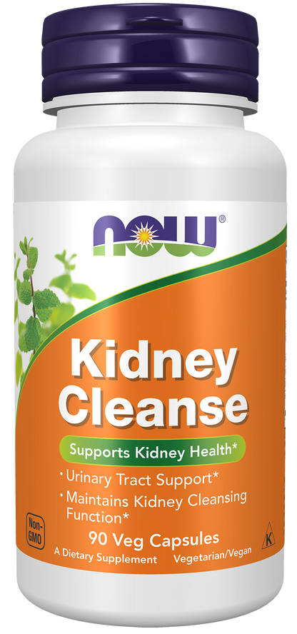 NOW Supplements, Kidney Cleanse with Uva Ursi, Parsley Seed, 90 Veg Caps