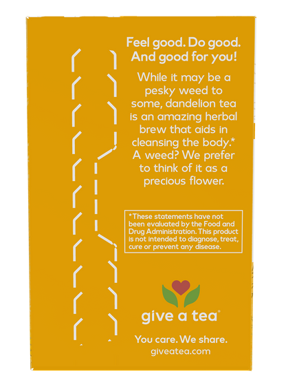 NOW Foods Give a Tea®, Certified Organic Dandelion, Cleansing Tea*, 24 Bags