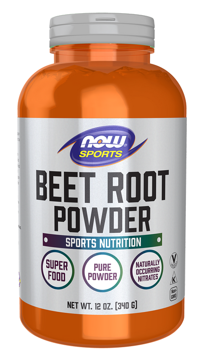 NOW Sports, Beet Root Powder With Naturally Occurring Nitrates, 12 oz