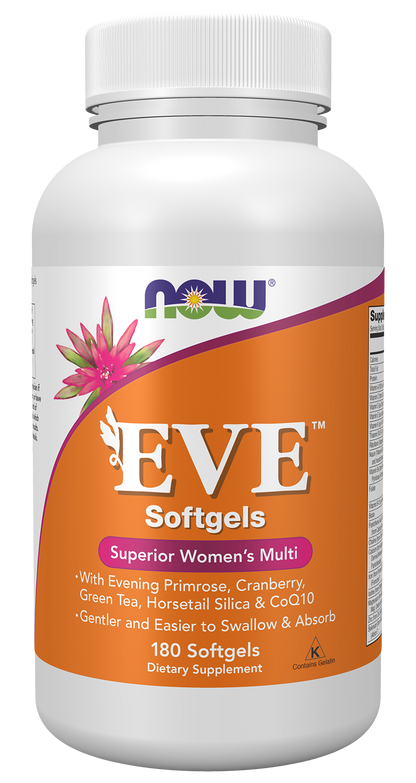 NOW Supplements, Eve™ Women's Multivitamin, 180 Softgels