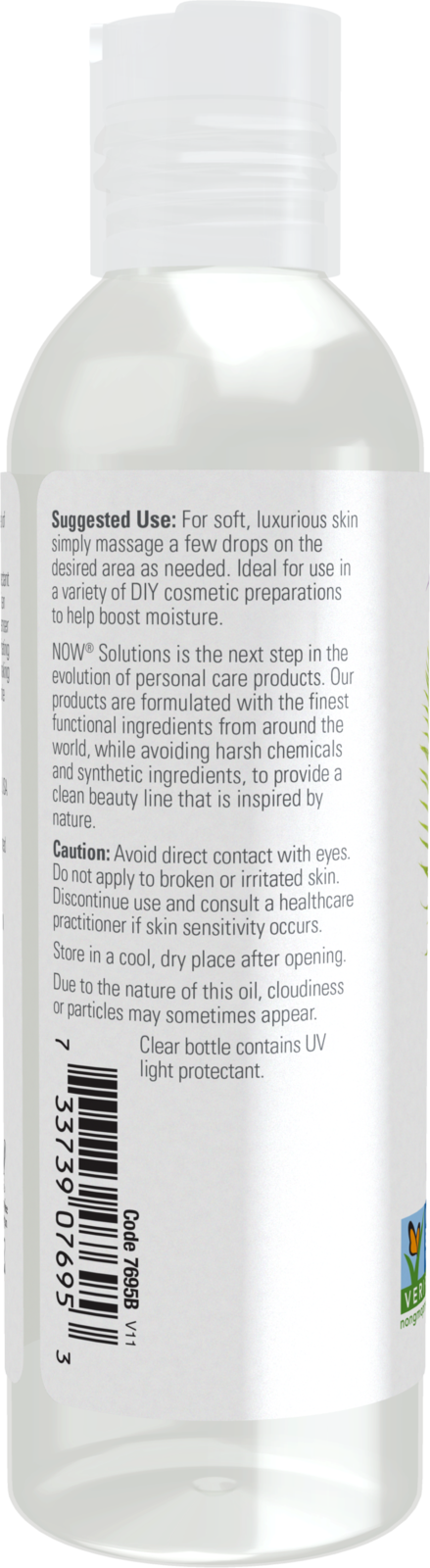 NOW Solutions, Vegetable Glycerin, Multi-Purpose Skin Care, 4 fl. oz