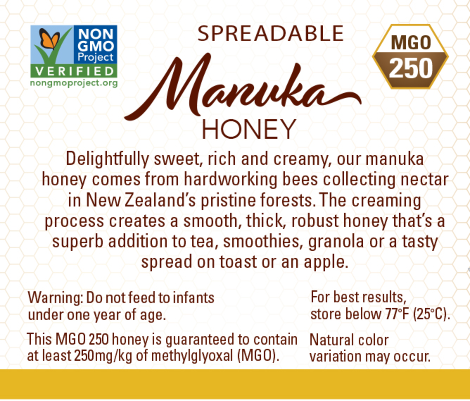NOW Foods, Manuka Honey, Rich & Robust Flavor, Creamy Texture, 8.8 oz