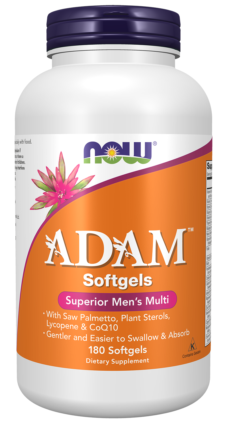 NOW Supplements, ADAM™ Men's Multivitamin, 180 Softgels