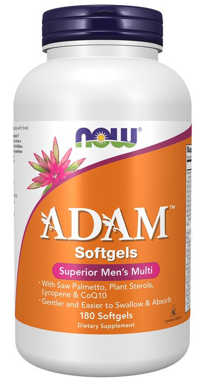 NOW Supplements, ADAM™ Men's Multivitamin, 180 Softgels