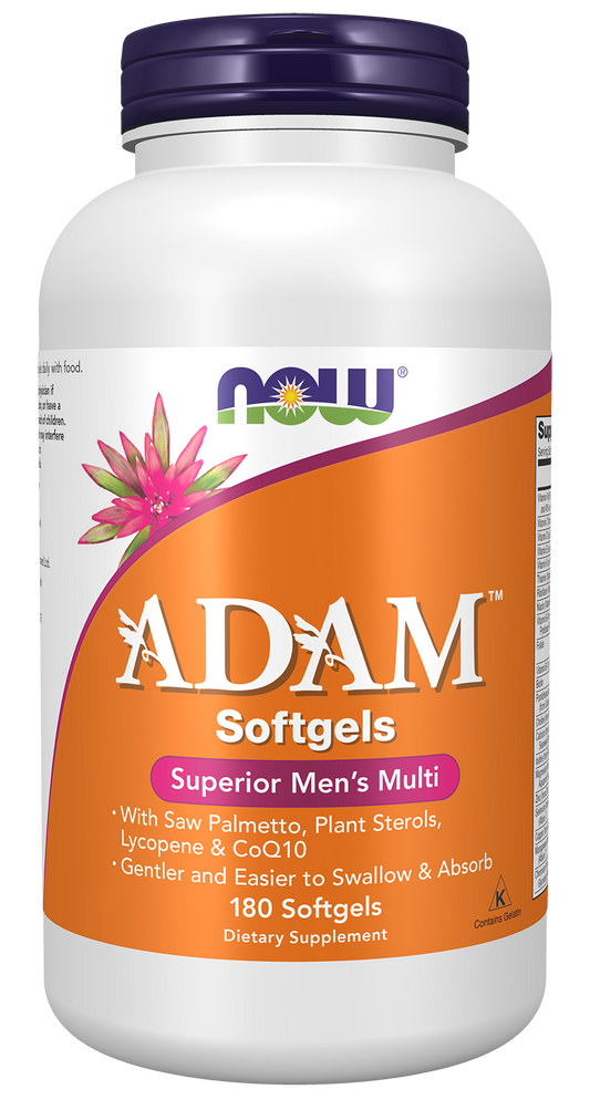 NOW Supplements, ADAM™ Men's Multivitamin, 180 Softgels