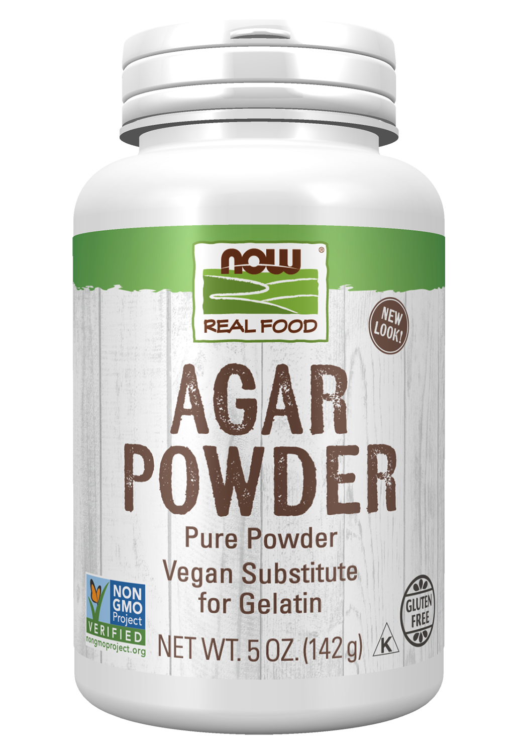 NOW Foods, Agar Powder, Vegan Substitute for Gelatin, 5 oz