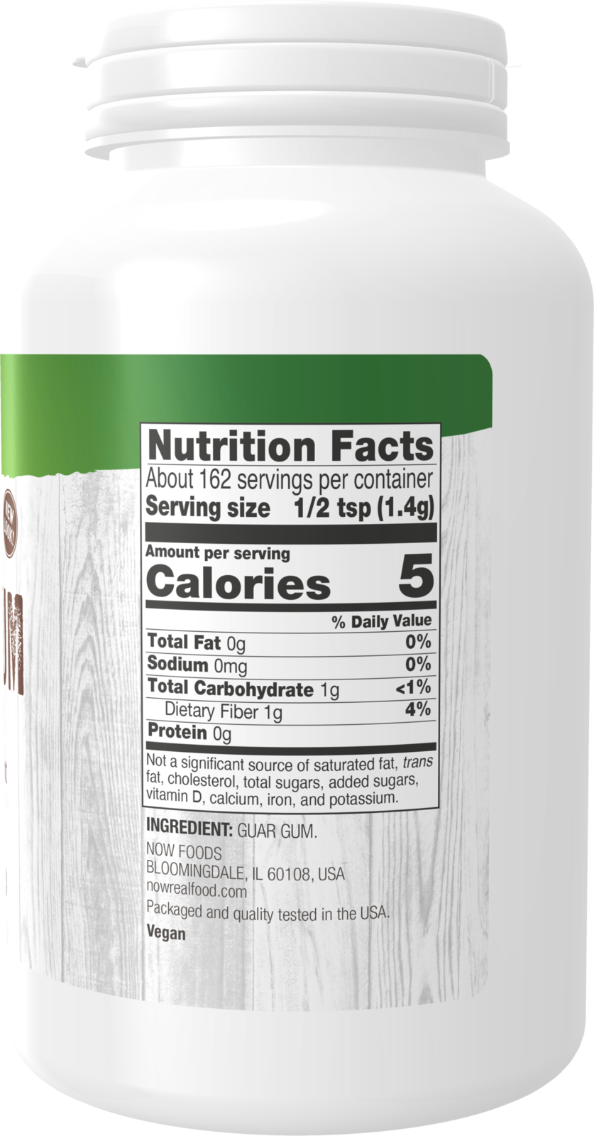 NOW Foods, Guar Gum Powder, Thickener, Gluten-Free, 8 oz