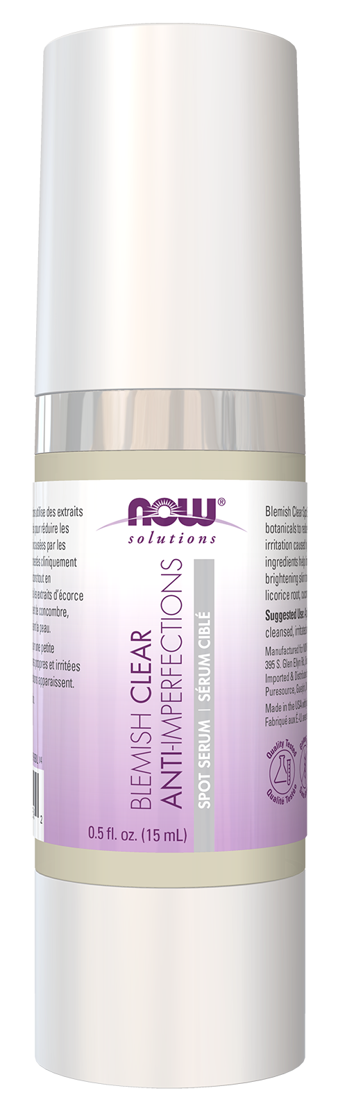 NOW Solutions, Blemish Clear Spot Serum, 0.5 fl. oz