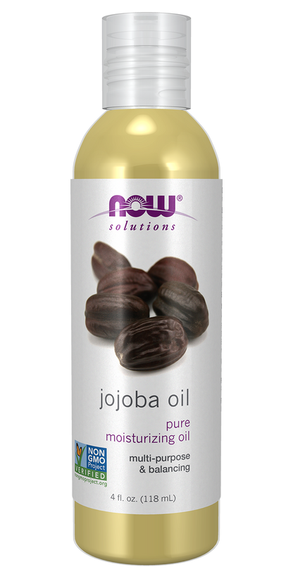 NOW Solutions, Jojoba Oil, Moisturizing, Multi-Purpose Oil, 4 fl. oz