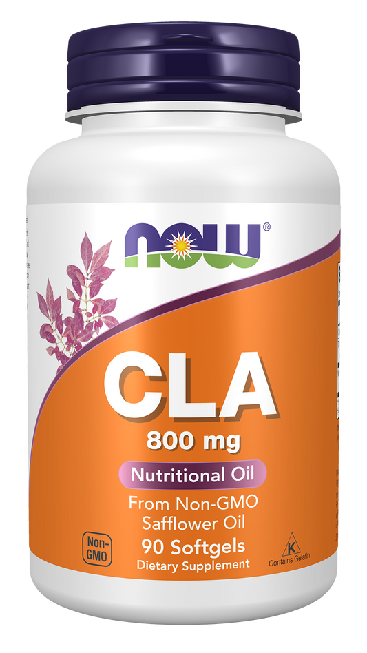 NOW Supplements, CLA 800 mg, Nutritional Oil, 90 Softgels