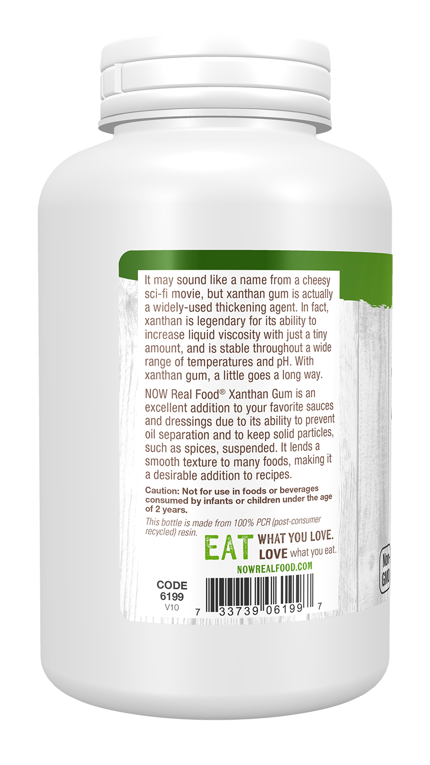 NOW Foods, Xanthan Gum Powder, Gluten-Free Thickener, 6 oz