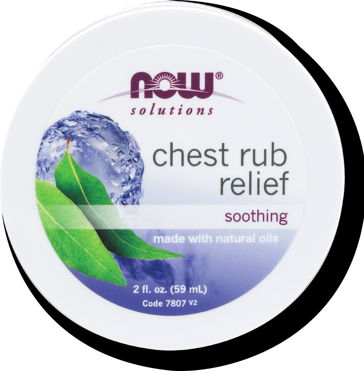 NOW Solutions, Chest Rub Relief, Soothing, 2 fl. oz