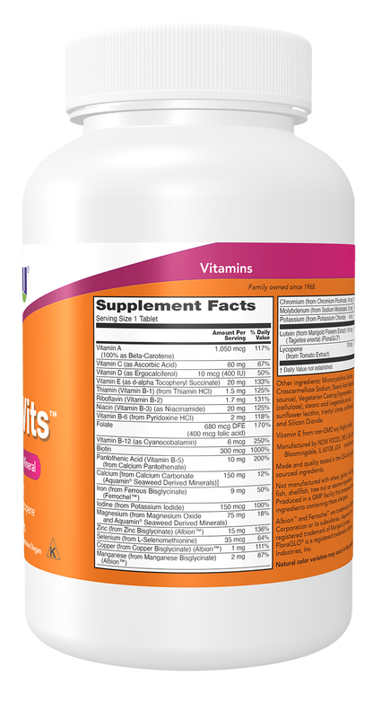 NOW Supplements, Daily Vits™, One Tablet Daily, 250 Tabs