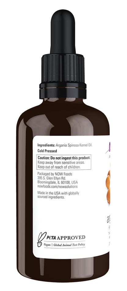 NOW Solutions, Argan Oil, "Gold of Morocco" Multi-Purpose Oil, 2 fl. oz