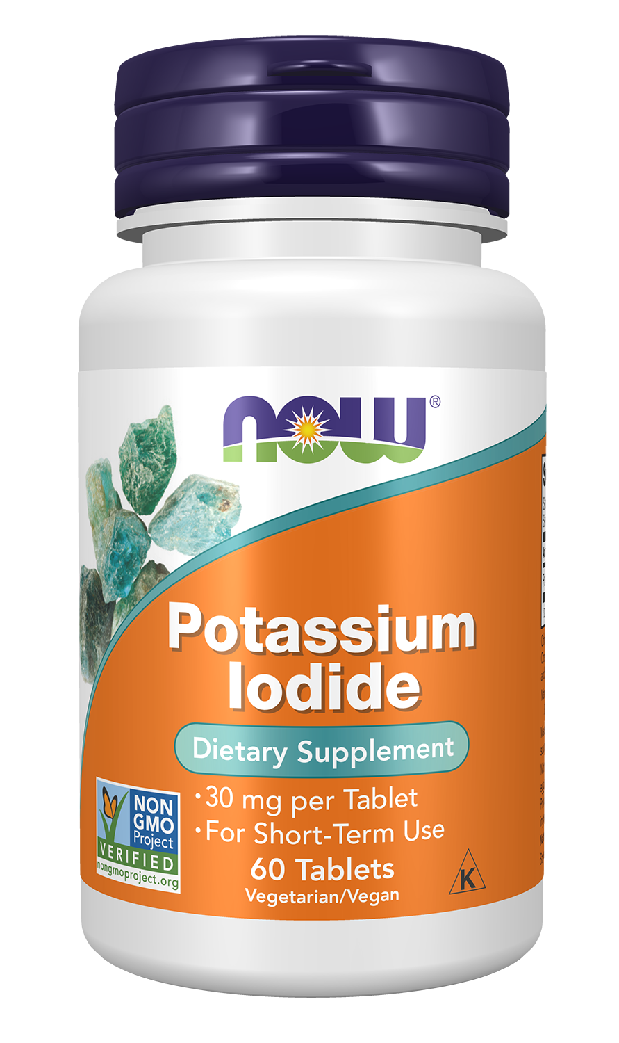 NOW Supplements, Potassium Iodide 30 mg, Dietary Supplement, 60 Tabs