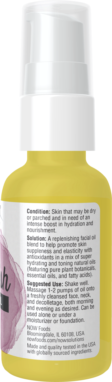 NOW Solutions, Nourish Facial Oil With Antioxidants, 1 fl. oz
