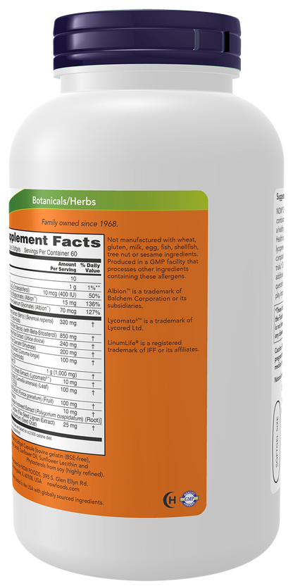 NOW, Prostate Health, Clinical Strength Saw Palmetto, 180 Softgels