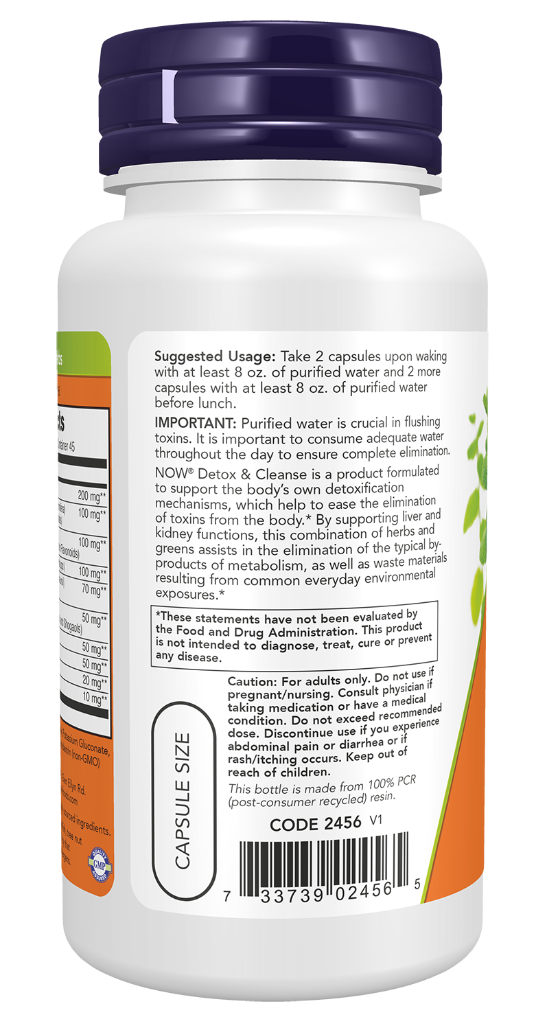 NOW Supplements, Detox and Cleanse, Liver and Kidney Support*, 90 Veg Caps