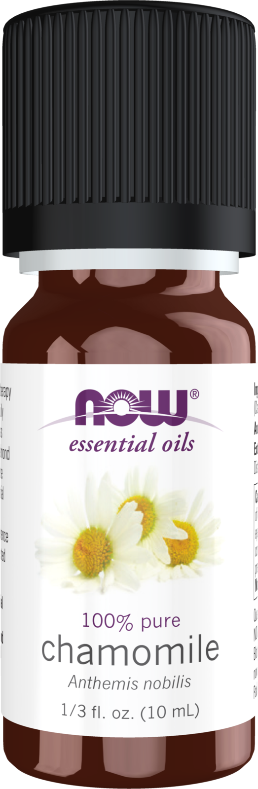 NOW Essential Oils, Chamomile Oil, Undiluted, Steam Distilled, 10 mL