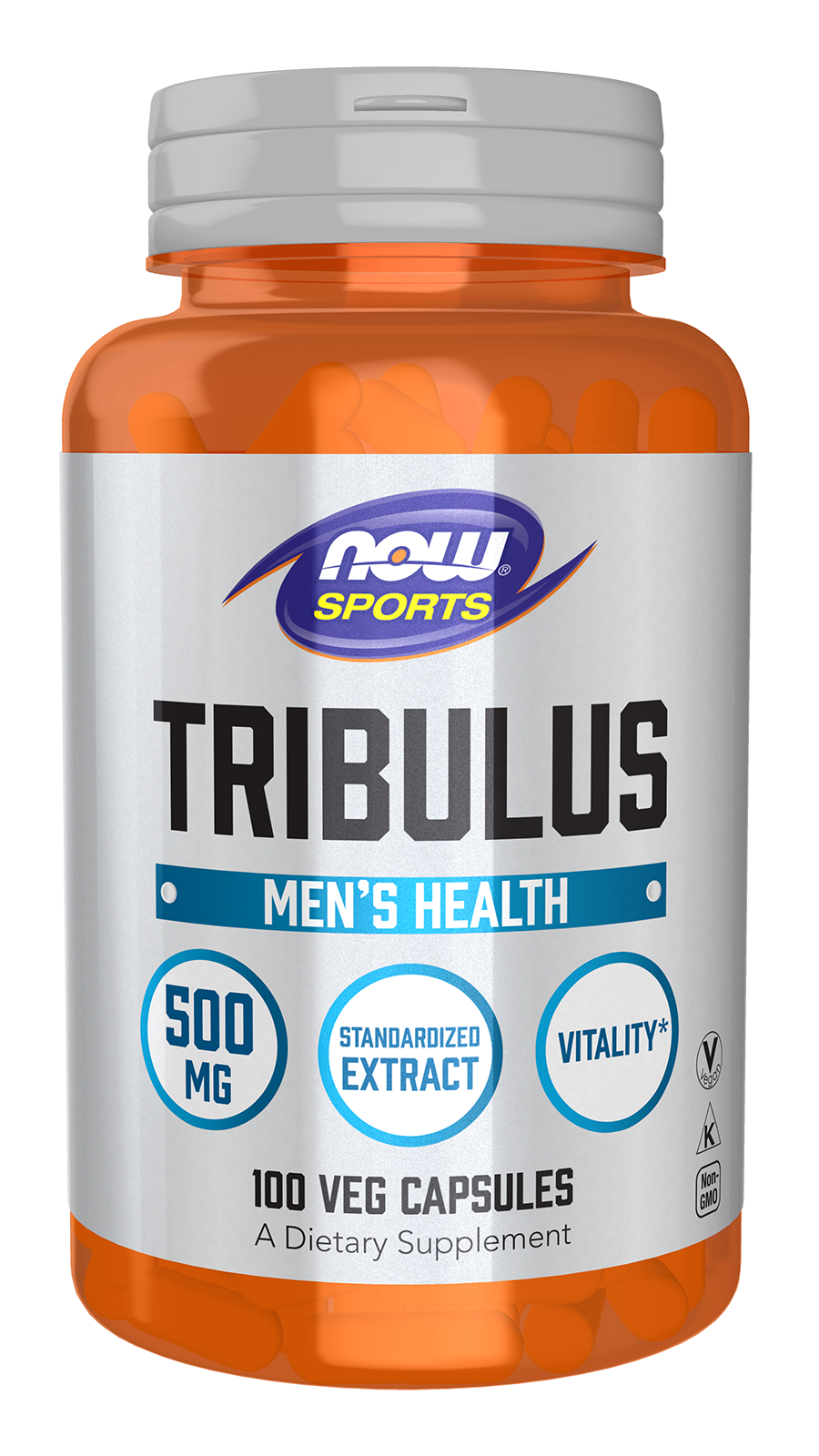 NOW Sports, Tribulus 500 mg, Enhanced Vitality*, 100 Veg Caps
