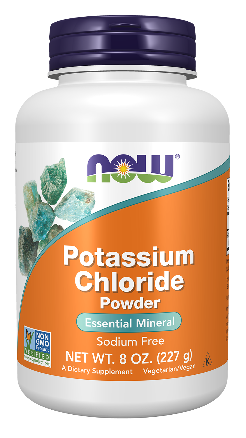 NOW Supplements, Potassium Chloride Powder, Essential Mineral*, 8 oz