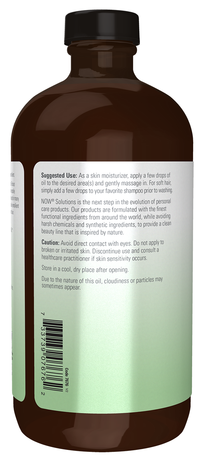 NOW Solutions, Organic Castor Oil, Multi-Purpose, 16 fl. oz