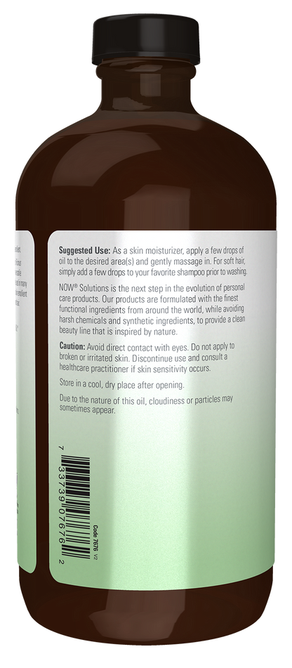 NOW Solutions, Organic Castor Oil, Multi-Purpose, 16 fl. oz