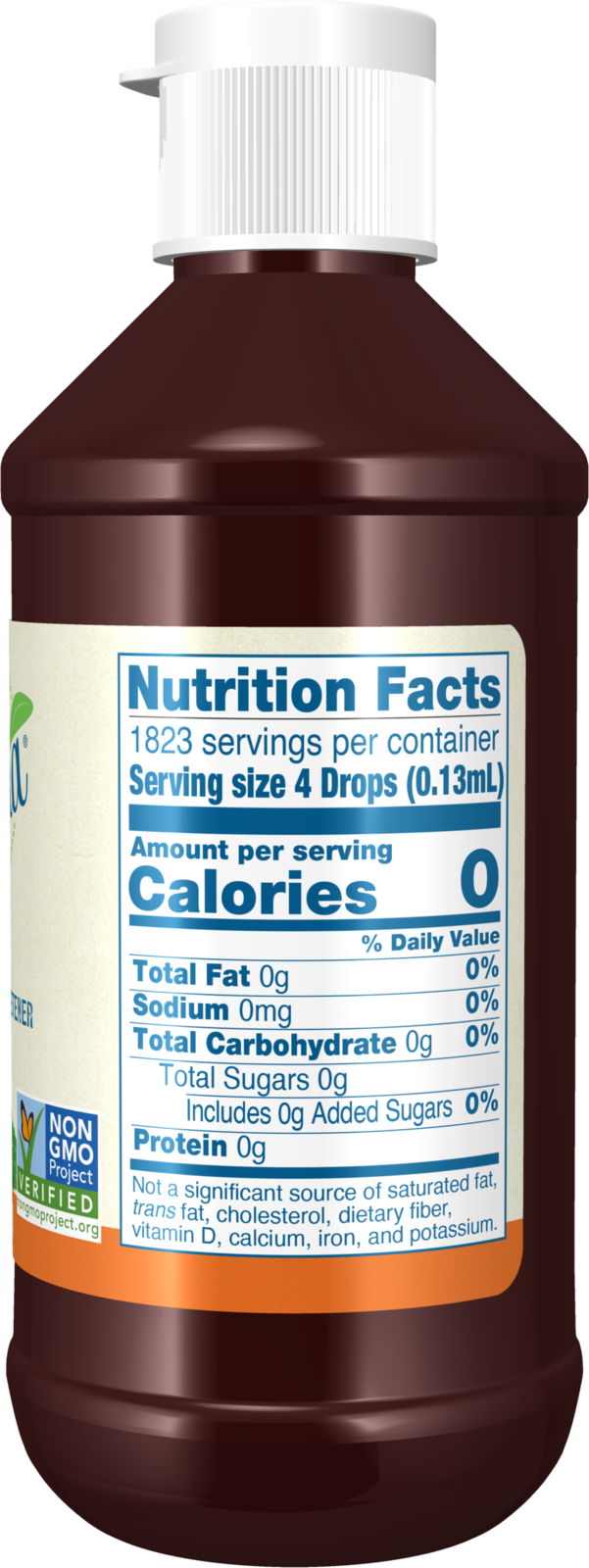 NOW BetterStevia® Original Zero-Calorie Liquid Sweetener, 8 fl. oz.