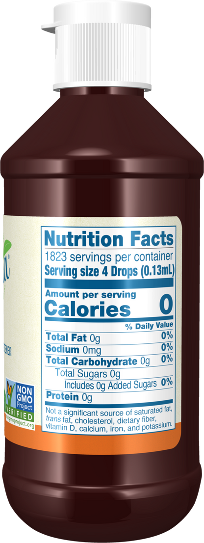 NOW BetterStevia® Original Zero-Calorie Liquid Sweetener, 8 fl. oz.