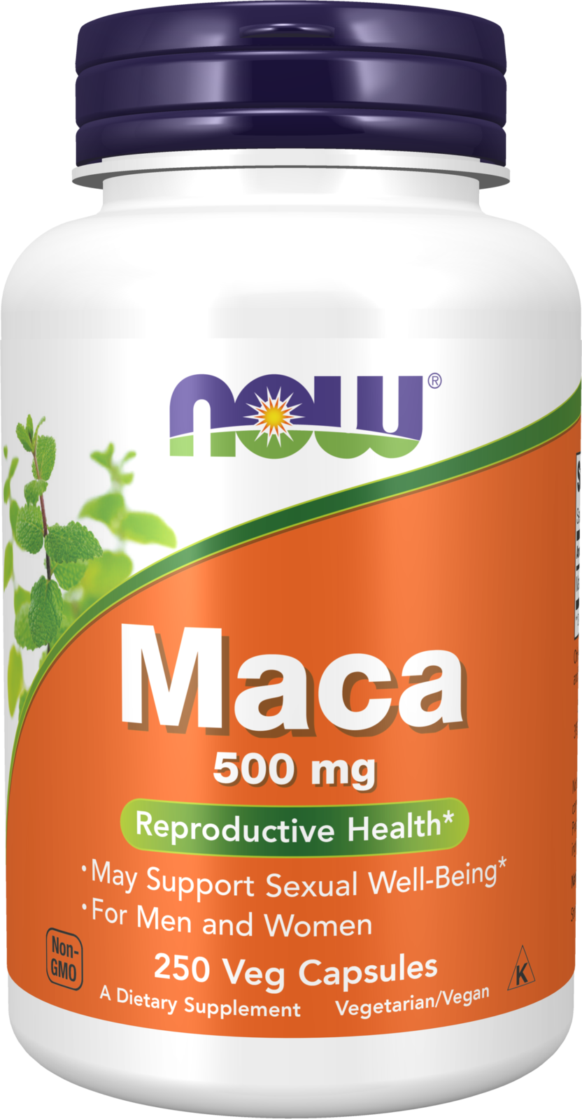 NOW Supplements, Maca 500 mg, Unisex, Reproductive Health*, 250 Veg Caps