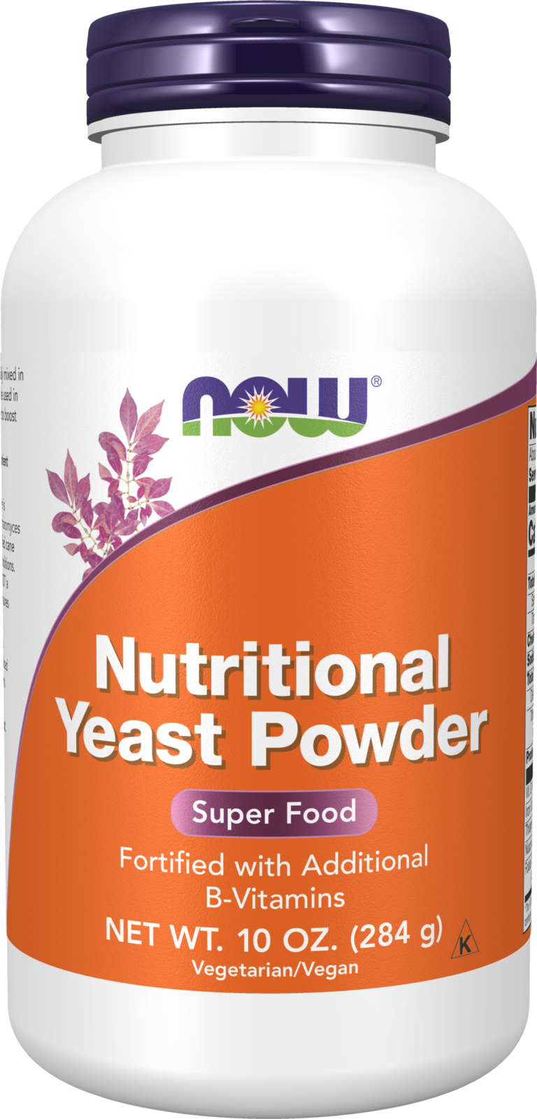 NOW Supplements, Nutritional Yeast Powder Fortified, 10 oz