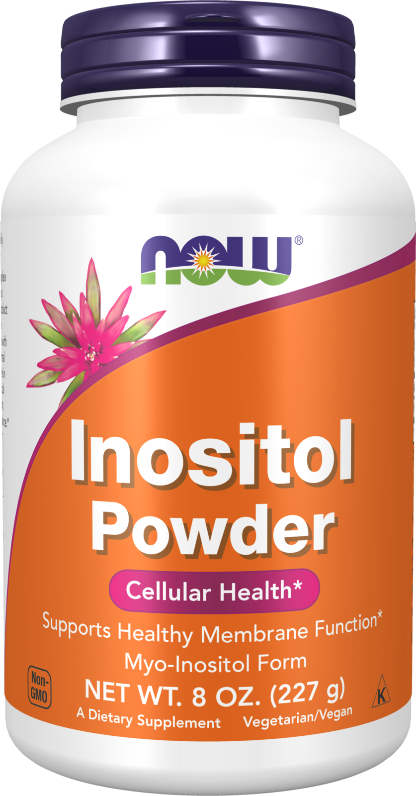 NOW Supplements, Inositol Powder, Cellular Health*, 8-oz