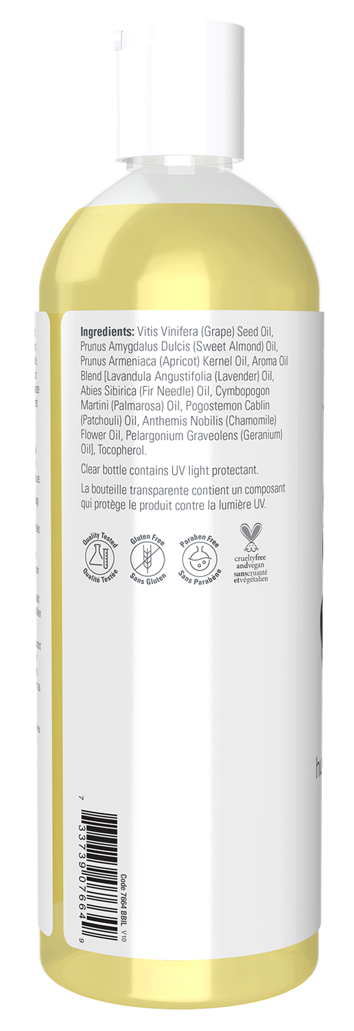 NOW Solutions, Comforting Massage Oil, Soothing and Nourishing, 16 fl. oz