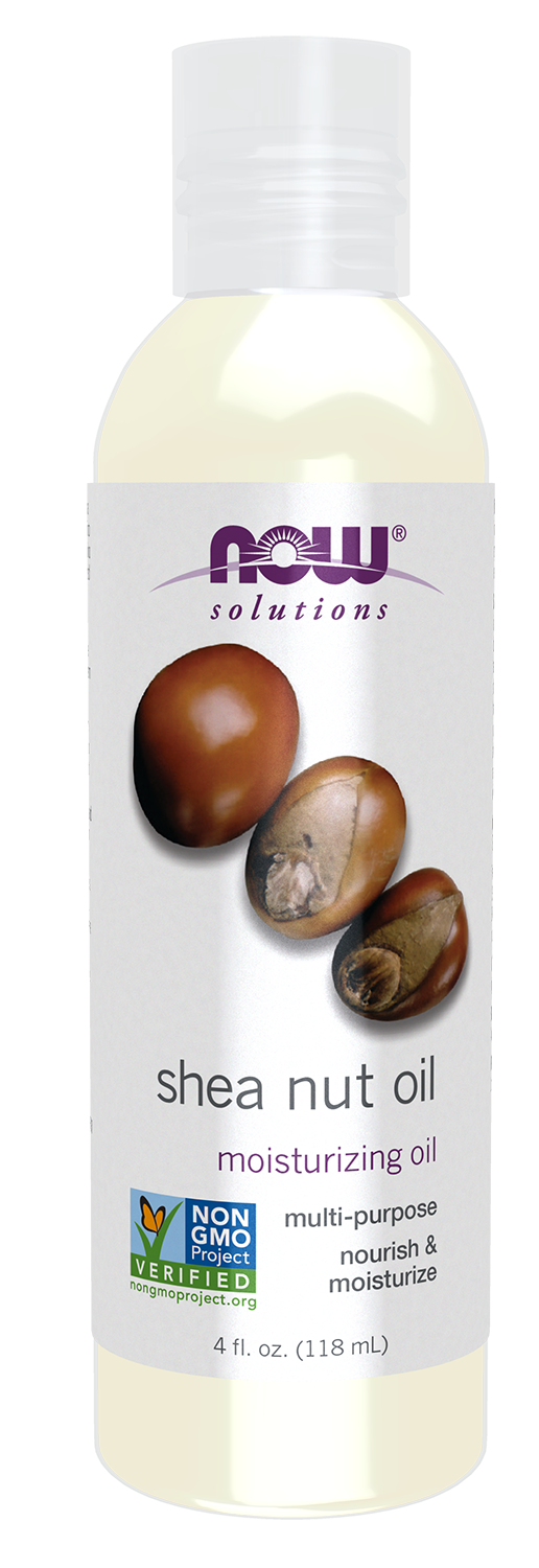 NOW Solutions, Shea Nut Oil, Multi-Purpose Intense Moisturizing, 4 fl. oz