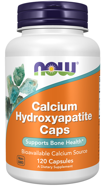 NOW Supplements, Calcium Hydroxyapatite, Supports Bone Health*, 120 Caps
