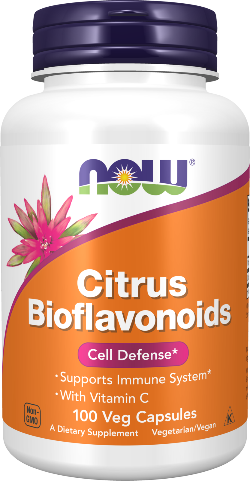 NOW Supplements, Citrus Bioflavonoids 700mg, Cell Defense*, 100 Veg Caps