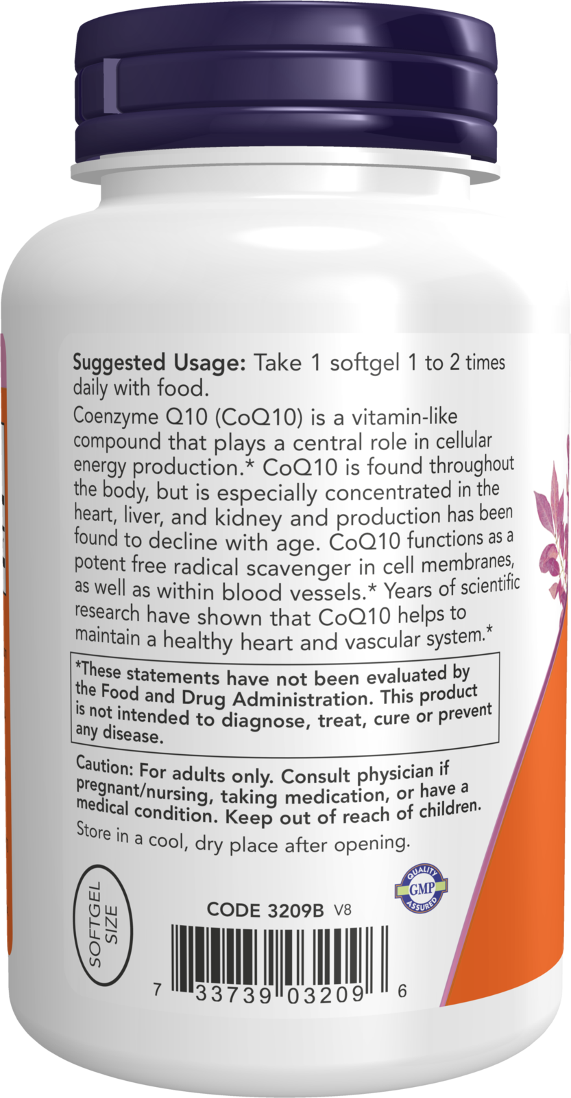 NOW Supplements, CoQ10 100 mg, Pharmaceutical Grade, 150 Softgels