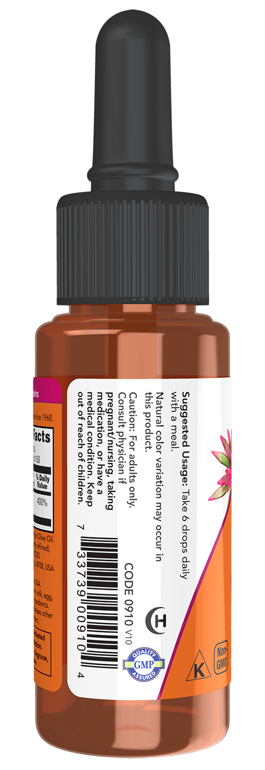 NOW Supplements, Vitamin E Liquid, Antioxidant Protection*, 1 oz