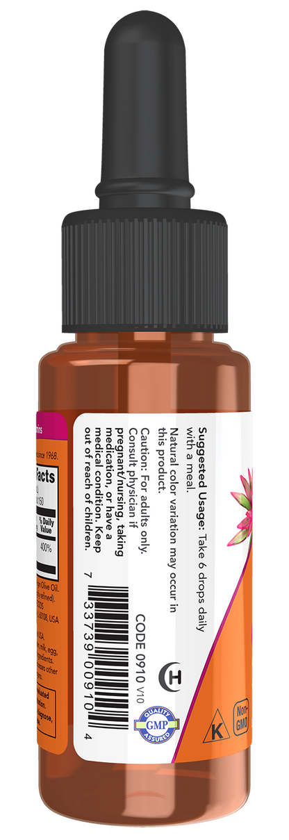 NOW Supplements, Vitamin E Liquid, Antioxidant Protection*, 1 oz