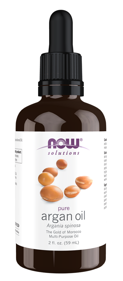 NOW Solutions, Argan Oil, "Gold of Morocco" Multi-Purpose Oil, 2 fl. oz