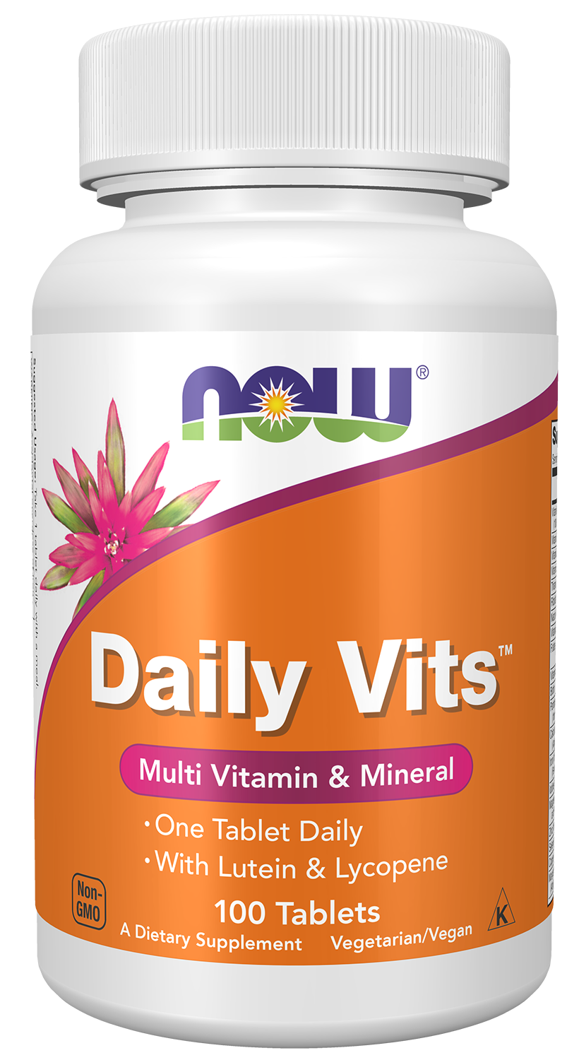 NOW Supplements, Daily Vits™, One Tablet Daily, 100 Tabs