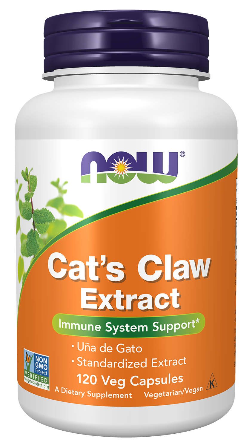 NOW Supplements, Cat's Claw Extract, 120 Veg Caps