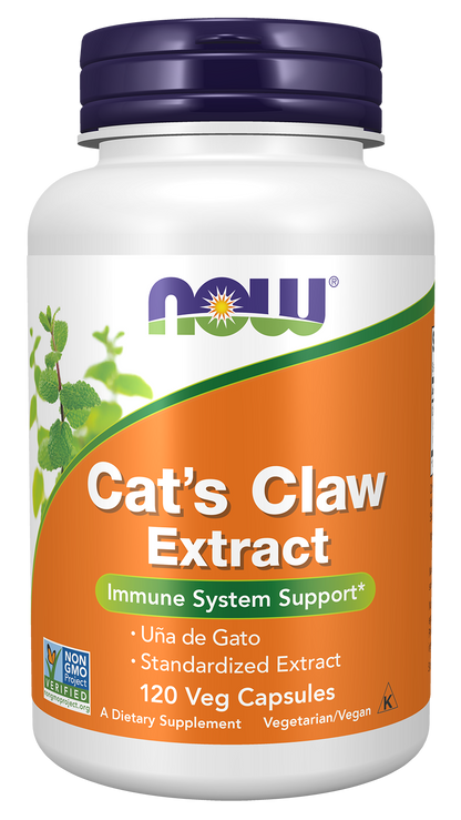 NOW Supplements, Cat's Claw Extract, 120 Veg Caps