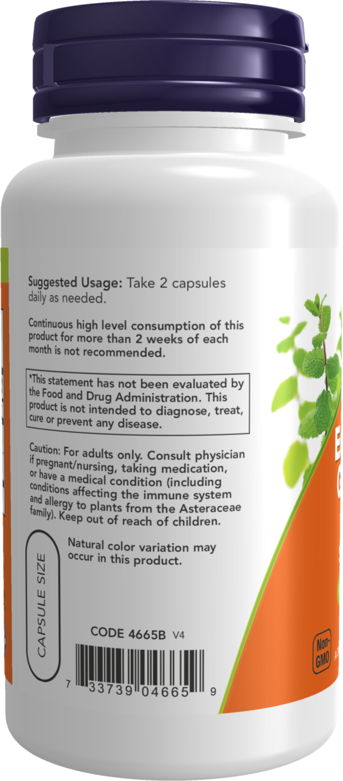 NOW Supplements, Echinacea & Goldenseal Root, Herbal Blend, 100 Veg Caps